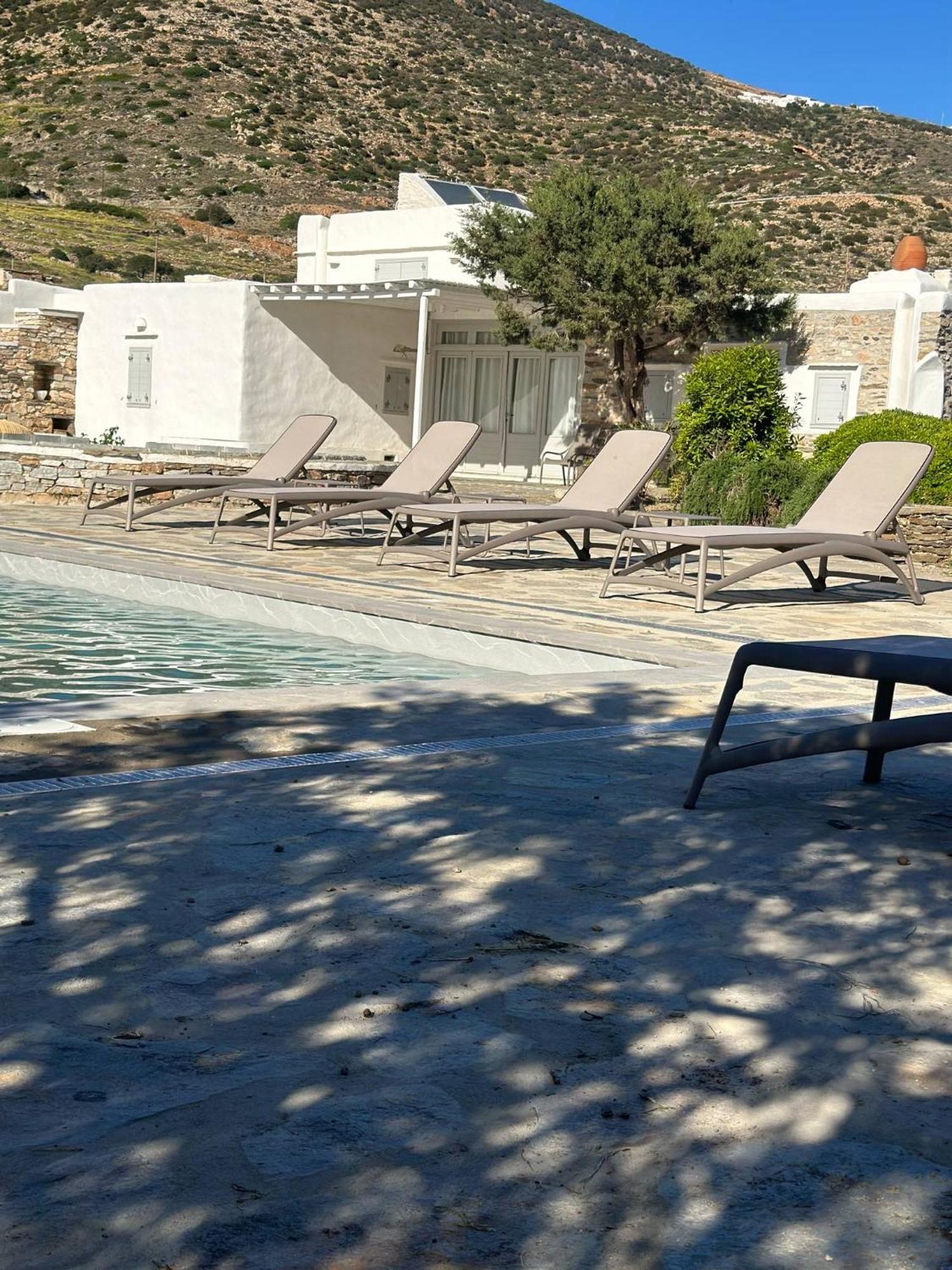Villa River With Pool Kamares  Exterior foto